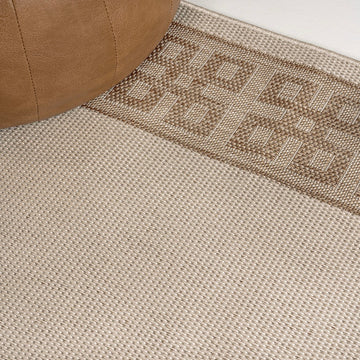 Athena Classic Geometric Border Indoor/Outdoor Area Rug